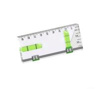 Niveau de Maçonnerie Transparent avec pour base Magnétique pour forte(B) | Compact 1 main, léger, tient dans poche, transport pour facile, rangement boîte outils