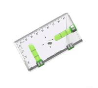 Niveau de Maçonnerie Transparent avec pour base Magnétique pour forte(C) | Compact 1 main, léger, tient dans poche, transport pour facile, rangement boîte outils