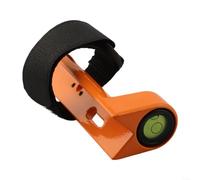 Niveau de tige à angle droit de 90 degrés pour poteau de centrage - Niveleur à bulle en aluminium moulé sous pression avec fiole réglable pour arpentage GPS personnel télescopique (b)