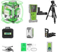 Niveau laser, 4D 16 lignes, faisceau vert, télécommande, photo principale