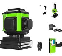 niveau laser à faisceau vert 4D, haute visibilité, télécommande, IE12S DC11G
