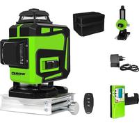 niveau laser à faisceau vert 4D, haute visibilité, télécommande, IE16C DC11G