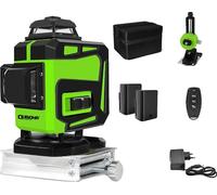niveau laser à faisceau vert 4D, haute visibilité, télécommande, IE16CD
