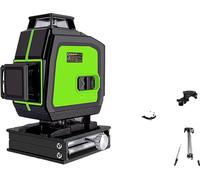 Niveau laser à faisceau vert, couverture 4x360°, télécommande, applications multiples, ME16C-DC11G-H15-BL12