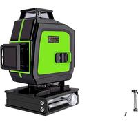 Niveau laser à faisceau vert, couverture 4x360°, télécommande, applications multiples, ME16C2-DC11G-H15BL12
