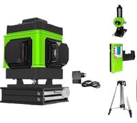Niveau laser à faisceau vert, couverture 4x360°, télécommande, applications polyvalentes, IE12A-DC11G-H15