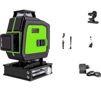 Niveau laser à faisceau vert, couverture 4x360°, télécommande, applications polyvalentes, ME16C2