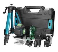 Niveau laser, auto-nivelant, batterie rechargeable, noir