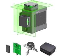 HOTO QWFGJ002 Laser en croix Laser vert Portée (max.): 30 m