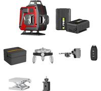 Niveau laser, autonivelant, rayons verts de haute précision, C Set