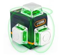 Niveau laser - CIGMAN - CM-701 - 3x360° - Télécommande - Rechargeable - Vert
