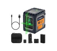 Niveau laser CIGMAN CM-G02A 2 lignes lignes laser sélectionnables batterie rechargeable visibilité jusqu'à 30 m rotation à 360°