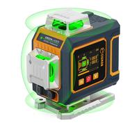 Niveau Laser - CIGMAN - CM-S04 - 16 Lignes Vertes - Affichage LCD - Contrôle Bluetooth