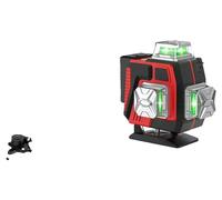 Niveau laser, couverture à 360 degrés, haute précision, sac en tissu