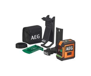 Niveau laser croix vert AEG portée 20m ±0,4mm/m IP54 CLG220-K