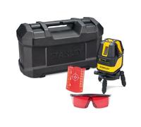 Stanley - Niveau laser multiligne STHT77514-1 Plage d'utilisation 10 m à 50 m Laser rouge Jaune