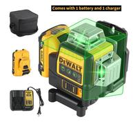Niveau laser DEWALT DW089 12V, nivellement automatique, alarme sonore/lumineuse, alignement mural et au sol, construction,réparation