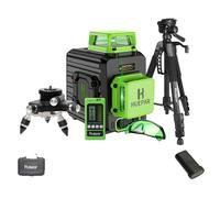 Niveau laser, faisceau vert, autonivelant, kit 6