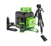 Niveau laser, faisceau vert, autonivelant, kit 7