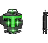 Niveau laser, fonction d'autonivellement, trépied réglable, 16 ligne + trépied + boîte plastique