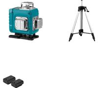 Niveau laser, haute précision, fonction d'auto-nivellement, kit de trépieds 150 cm