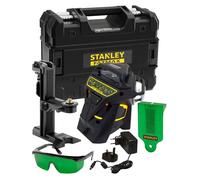 Niveau laser multiligne X3G-360° vert avec 1 batterie intégrée en coffret - Stanley Fatmax - ® FMHT1-77356