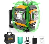 Niveau Laser Niveau Laser 360 Vert 3D SAVSEC 703CG 12 Lignes Autonivelant