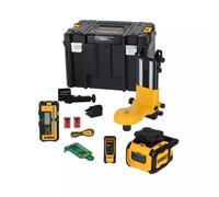 Niveau laser rotatif simple pente - faisceaux verts - USB-C - DEWALT - DCLE15221G-QW