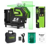 Niveau laser vert, auto-nivellement, batterie Li-ion