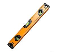 Niveau Magnétique Pro 40cm Anti-Chocs ABS(300mm) | Structure pour tubulaire pour robuste, fioles haute visibilité, précision 0.5mm/m, embouts protection, durable