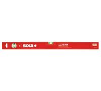 Sola Niveau à bulle PF60 600 mm – en plastique, magnétique, rouge