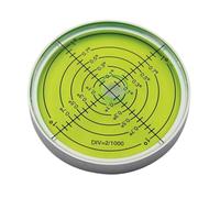Niveau universel mini petite observation double face, niveau transparent, bulle horizontale ronde entièrement en métal 1 pièce