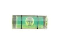Niveaux tubulaires en acrylique 6x15mm, mini niveau à bulle, indicateur de niveau de liquide for suspendre une règle horizontale, 20 pièces