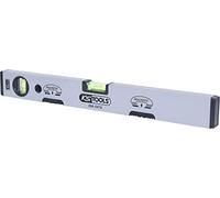 Nivel de burbuja de perfil de aluminio, magnético, 400 mm