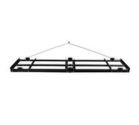 Niveleuse de Terrain Robuste de 1,8 m (6 pi) à remorquer, râteau motorisé pour VTT, UTV et Tracteur, nivellement Efficace du Gravier et Entretien de la pelouse, Construction en Acier Durable et faci