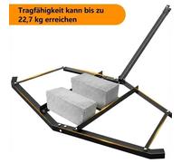 Niveleuse pour allées et pelouses - Herse à dents 183 cm pour quad/tracteur - Acier robuste - Adaptée pour le gravier, la terre et les pelouses - Bras de direction rotatif à 180° - Chaîne de traction 
