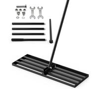 Niveleuse pour gazon - Coupe-gazon - Bêche - Niveleuse - Coupe-gazon - Métal durable - Compacte et maniable