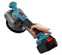 Niveleuse vibrante pour carrelage, batterie 21 V, 5 vitesses, capacité de charge de 50 kg, ventouse de 13 cm, fréquence de vibration de 0 à 300 Hz