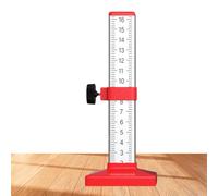 Nivellement en acier léger - Règle de hauteur égale de 6,3 pouces | Carrelage nivellement horizontal Règles de positionnement | Échelle de maçon | Règles de hauteur égale pour un placement précis des
