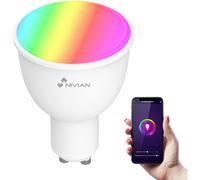 Nivian NVS-RGBWBULB-45GU10-W Ampoule LED RVB GU10 4,5 W