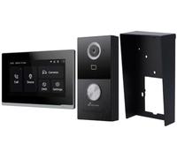 NIVIAN Pack visiophone WiFi Full HD avec Support Mural, écran Tactile 7 Pouces, caméra extérieure 1080P IP65, Audio bidirectionnel, MicroSD et appli Tuya