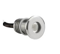 NIVISS Spot LED RGBW 4W 25° 3000K Acier IP67 Exterieur Encastrable au Sol Ground Micro