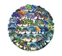 Nivofu Lot de 50 Autocollants Arbre Magique en PET, Stickers Esthétiques Imperméables pour Ordinateur Portable, Scrapbooking, Journal, Valise et DIY