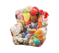 Nixiara Rangement De Chaise pour Animaux en Peluche - Organisateur Pliable pour Poupées en, Pouf pour, Adolescents, Adultes, Parents, Locataires, Maison, Appartement
