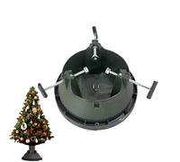Nixiara Support de sapin de Noël en plastique - Avec 3 vis réglables - Pour l'irrigation du réservoir d'eau - Pour salon, chambre à coucher, terrasse, jardin, ferme
