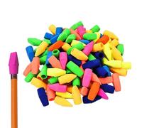 Nixiara Utilise fréquemment des gommes | Capuchons de gomme en forme de coin - Gommes pour crayons comme cadeaux pour la rentrée scolaire, 50/100/200, couleur aléatoire, 200 pièces, voir description