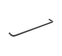 Nixie porte-serviettes 60 cm noir mat 600x75x20 mm - LAUFEN H3811524500001
