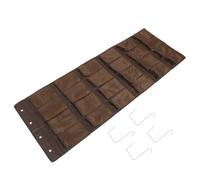 NIYANGLE 1 Pièce Pochette de Rangement Mural Suspendu Compartiments Non-tissés pour Porte Organisateur Pratique avec Crochets pour Maison Appartement et Chambre