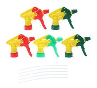 NIYANGLE 10 Pièces Buses de Pulvérisation en Plastique pour Pulverisateur Parfum, Assortiment de Vaporisateur à Gâchette Pratique Couper, pour Nettoyage Domestique et Couleur Aléatoire