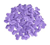 NIYANGLE 100 Pcs Pétales Artificiels de Cœur en Éponge pour Mariage, Décoration Romantique, Lavables et Réutilisables, Ambiance Délicate pour Soirée Amoureuse